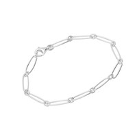 Armband Aus 925 Sterling Silber 20Cm Figaro Ankerkette Rund Damen Armbandkette