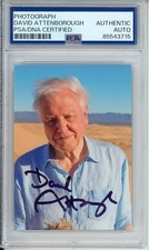 DAVID ATTENBOROUGH SIGNED AUTOGRAPHED PICTURE PHOTO PSA DNA COA CERTIFIED