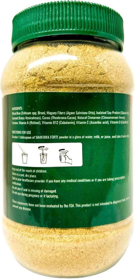 Simifibra Forte Natural Fiber Supplement 300g ORIGINAL - Image 3 of 4