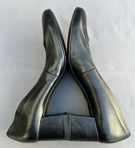 Paul Green Samona Pump Black Leather Shoes Women's Size 10 US - Picture 9 of 12
