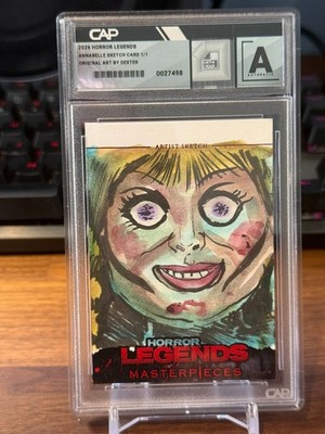 2025 Horror Legends - ''Annabelle'' - Signed By Dexter