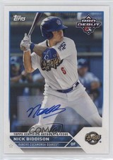 2023 Topps Pro Debut Auto Nick Biddison #PD-176 Auto 11ch