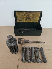 AMMCO MODEL 500 SELF LUBRICATING CYLINDER HONE W/METAL STORAGE BOX