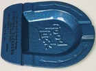 Ashtray GOOD LUCK Horseshoe Embossed Tin Advertising Salesman Sample VINTAGE 50s — photo 7