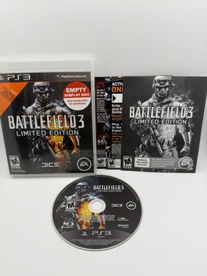 Battlefield 3 - Limited Edition (PlayStation 3) Complete CIB PS3 - Tested