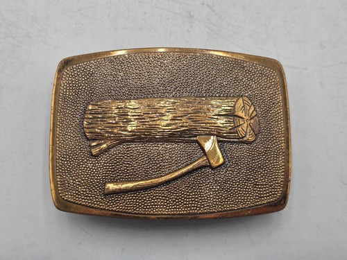 Woodbadge Beautiful Brass Belt Buckle - Boy Scouts BSA