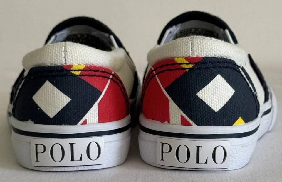 Mocasines Ralph Lauren Baby Talla 4 Retro Temático Foto 4 de 4