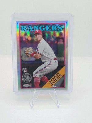 2023 Topps Chrome Update #88CU-16 Josh Jung 1988 Topps Baseball 35th Anniversary