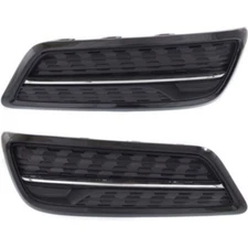 Fog Light Cover Set For 2014-2016 Acura MDX Front Driver and Passenger Side