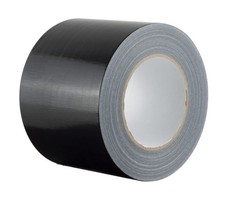 GTSE Wide Black Duct Tape 100mm x 50m 4” Waterproof Strong Adhesive Gaffer Tape 0.46 per metre