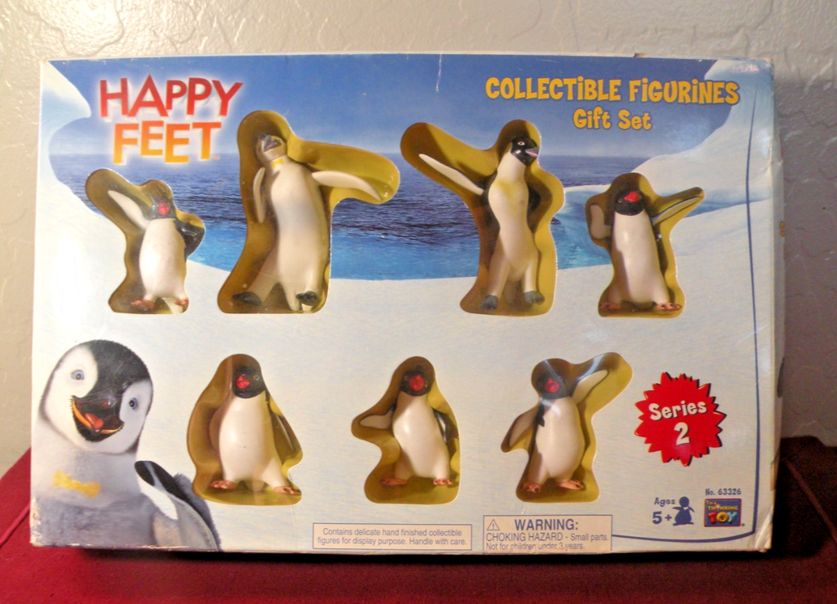 Thinkway Happy Feet Series 2 Collectable Figures Figurines New