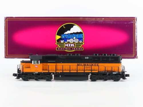 Calibre O 3 rieles MTH 20-2912-3 MILW Milwaukee Road SD45 diésel #13 SIN ALIMENTACIÓN | Zustand: Used