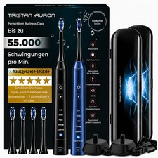 Tristan Auron  Schallzahnbürste Doppelpack-5...