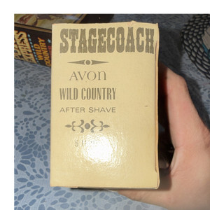 Avon Wild Country Aftershave Stagecoach 5 fl oz for Men Vintage Boxed Fragrance