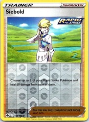 Siebold 153/198 Reverse Holo Chilling Reign