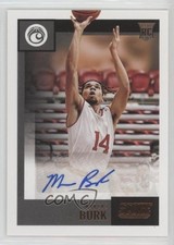2021-22 Panini Chronicles Draft Picks Score Rookie Bronze Marcus Burk Auto 10qk