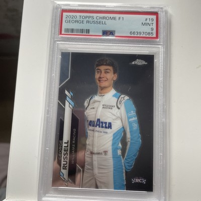 2020 Topps Chrome F1 George Russell Rookie RC #19 PSA 9 F1 Mint Williams  