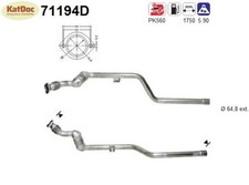 ✅ Katalysator für Mercedes E-Klasse (W/S210) E290 Turbo-D, 2.9, 95kW, Euro 2