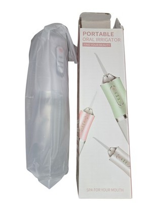 A10 Portable Oral Irrigator, Water Flosser in White