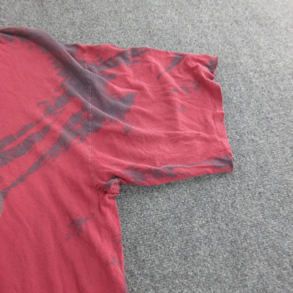 Винтажная мужская футболка The Rock 2XL красная WWF WWE Wrestling Braaha Bull Lightning 90-е - Изображение 4 из 4