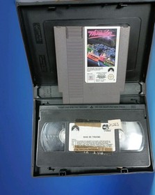 Nintendo NES DAYS OF THUNDER (D&iacute;as De Trueno) + Pel&iacute;cula VHS .DAYS OF THUNDER