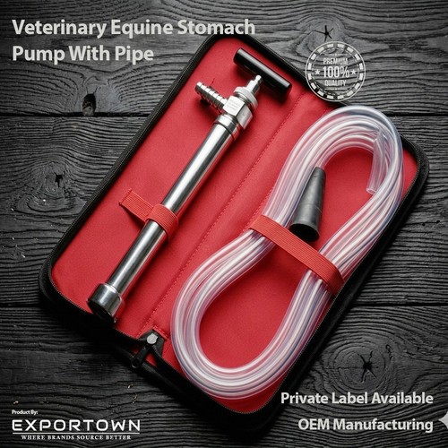 Veterinär Pferde Magenpumpe mit Rohr Medizin Chirurgisch Veterinär Tier Haustier - Bild 7 von 12