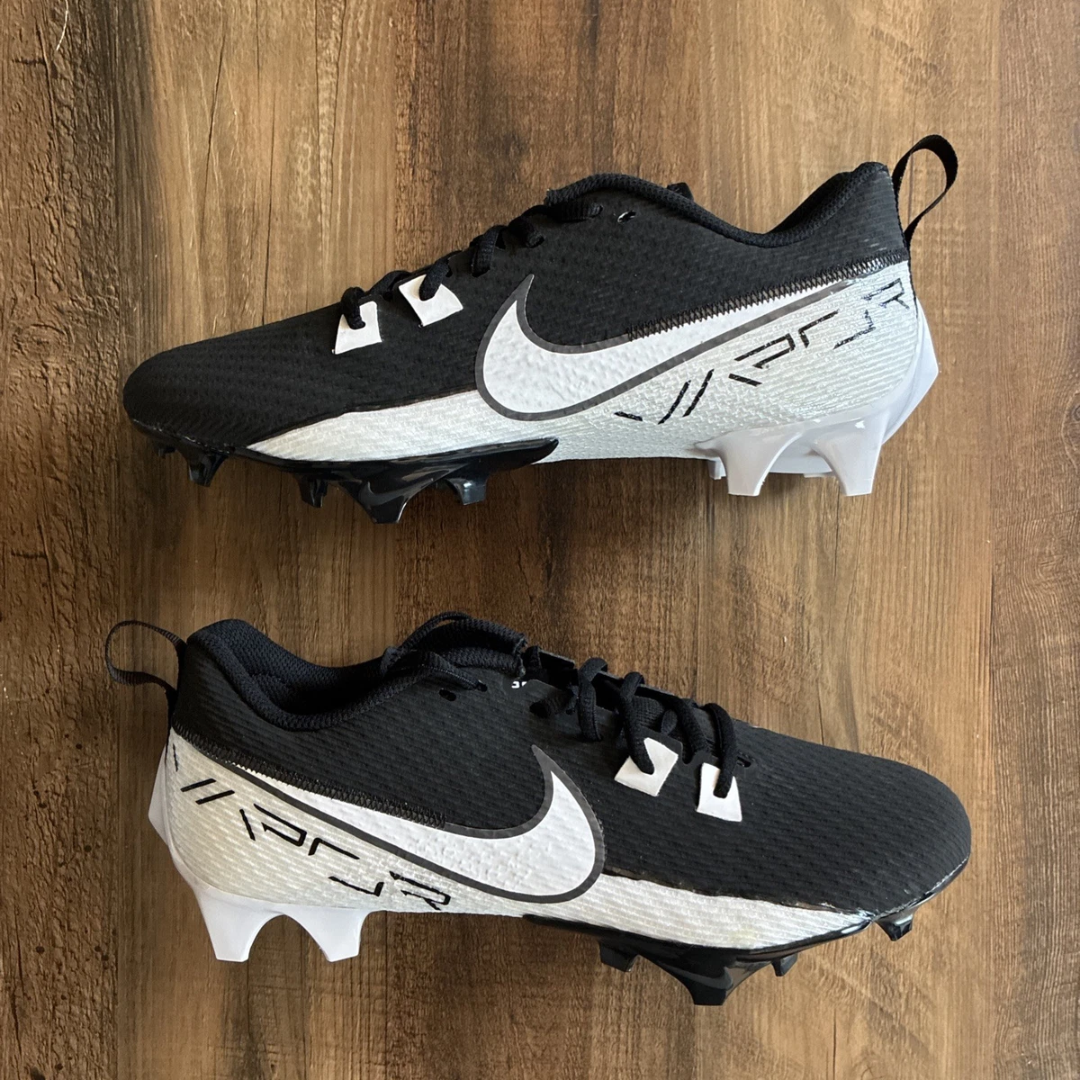 Nike Vapor Edge Speed 360 Football Cleats Black/White FJ7094-001 Mens Size 13.5 Nike Vapor Edge Speed 360 Black White | eBay main image 3