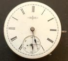Antique 1887 Elgin Grade 94 Pocket Watch Movement Parts/Repair 6s 11 Jewels