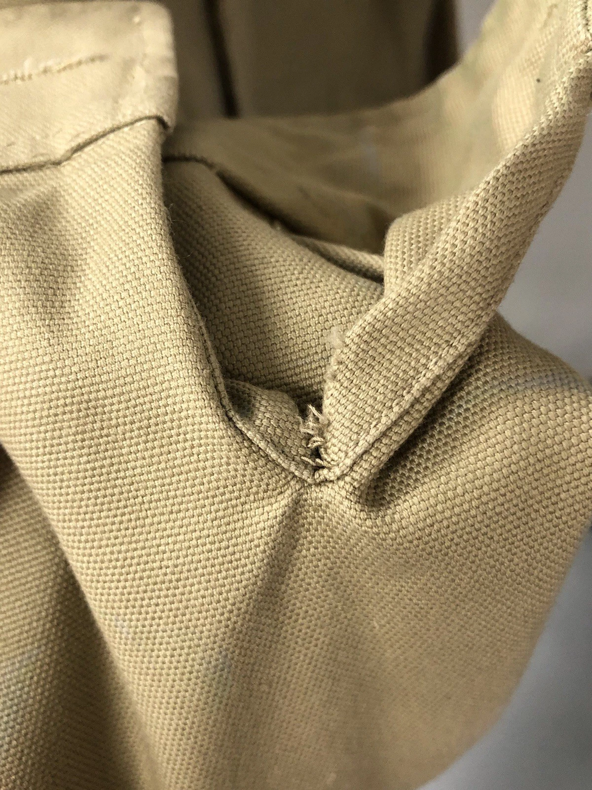 Vintage Champions Choice Made in USA Classic Tan Outdoors Jacket 100% Cotton XXL - product detail image 9