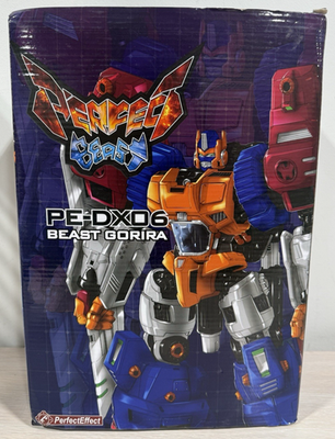 Perfect Effect PE-DX06 Beast Gorira Optimal Optimus *Missing Perfect Effect PE-DX06 Beast Gorira Optimal Optimus *Missing