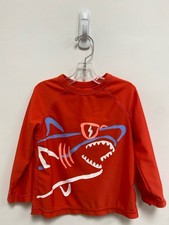 Gap SIZE 18-24M Red Blue/White Shark Boy's Shirt
