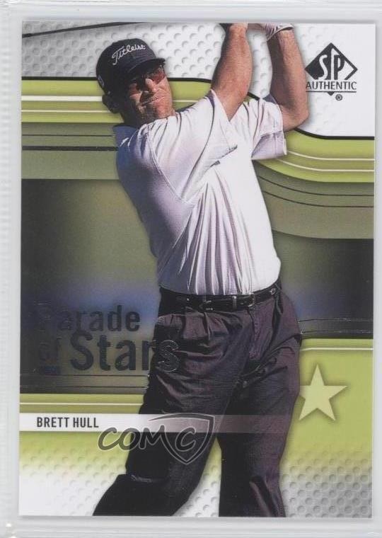 2012 SP Authentic Parade of Stars Brett Hull #67 HOF 0m0