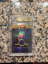 BGS 9.5 2002-02 Topps Finest Gold Refractor Jersey Tracy McGrady Gem Mint /25