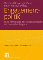 Engagementpolitik Die Entwicklung Der Zivilgesellschaft Als Politische Aufgabe