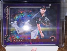 Merrill Kelly #382 Purple Holo Foil Topps 2025 Series 2-71/250 Diamondbacks