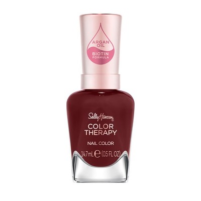 Sally Hansen Color Therapy , Pause and Reset, Argan Oil, Long Lasting, Healthy