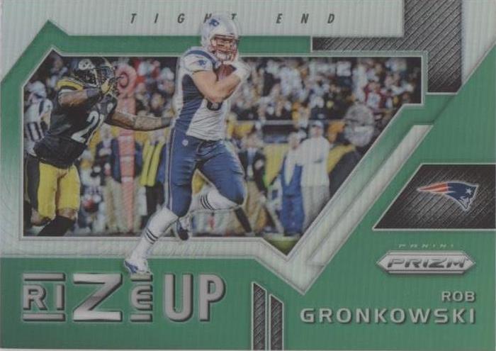 2017 Panini Prizm Rob Gronkowski #10 - 1 of 2