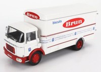 Modell Statischer Lkw Berliet Gak Truck Biscuit Braun 2-ACHS 1959 Massstab 1/43