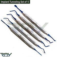 Kit de Túnel Vista Cirugía de Implantes Instrumentos de Procedimiento de Túnel Periodontal