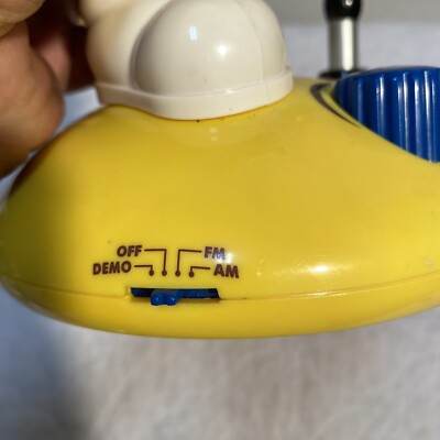 m&m's アニメーションラジオ M&Ms Blue Character AM/FM Radio w/Built In Speaker and
