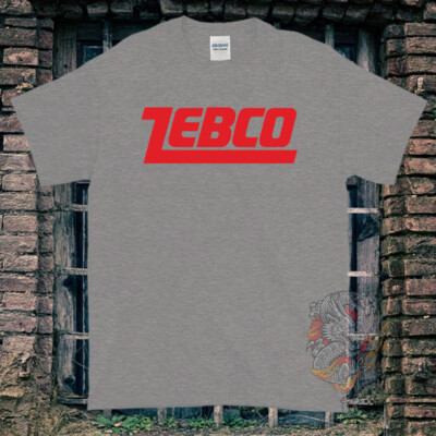 New Zebco Fishing Logo Men's T-Shirt US Size S to 5XL