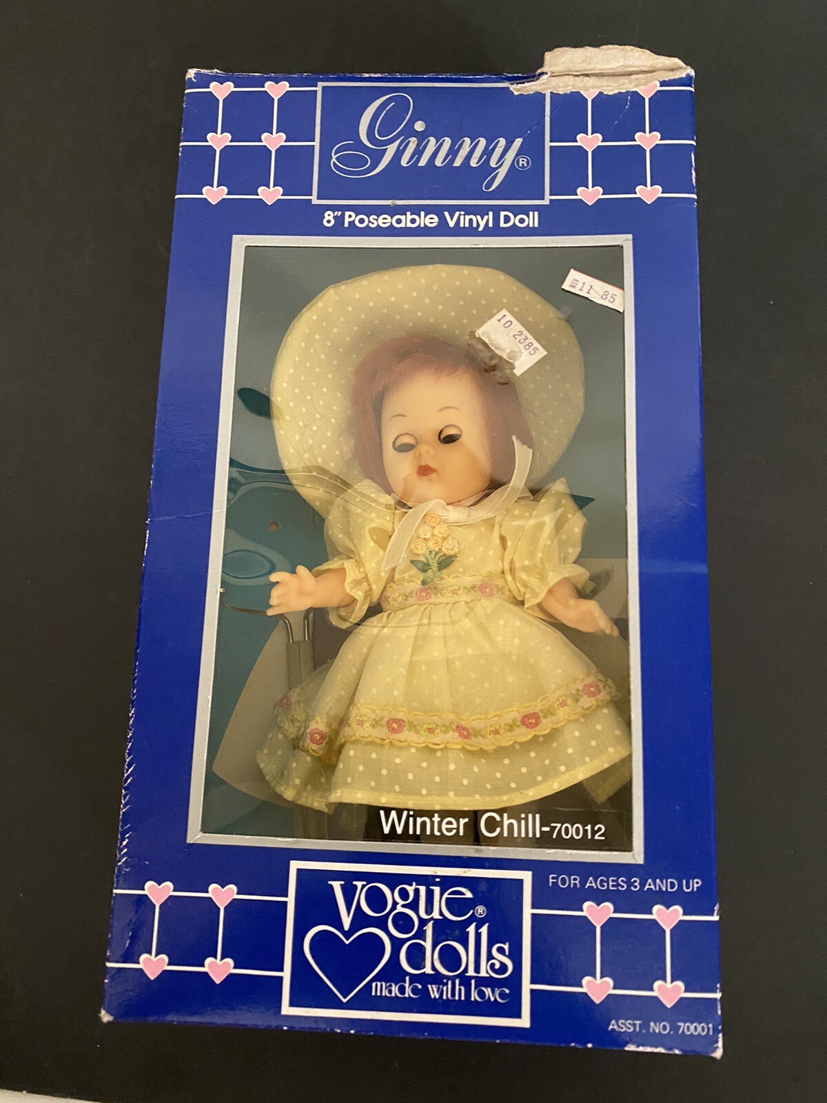 GINNY By Vogue Doll Red Hair Yellow Dress And 1984 “Springtime
