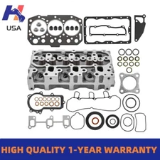 3TNV74 Cylinder Head Assembly+Full Gasket Kit for Yanmar 3TNV74F-SDKTF2   Engine