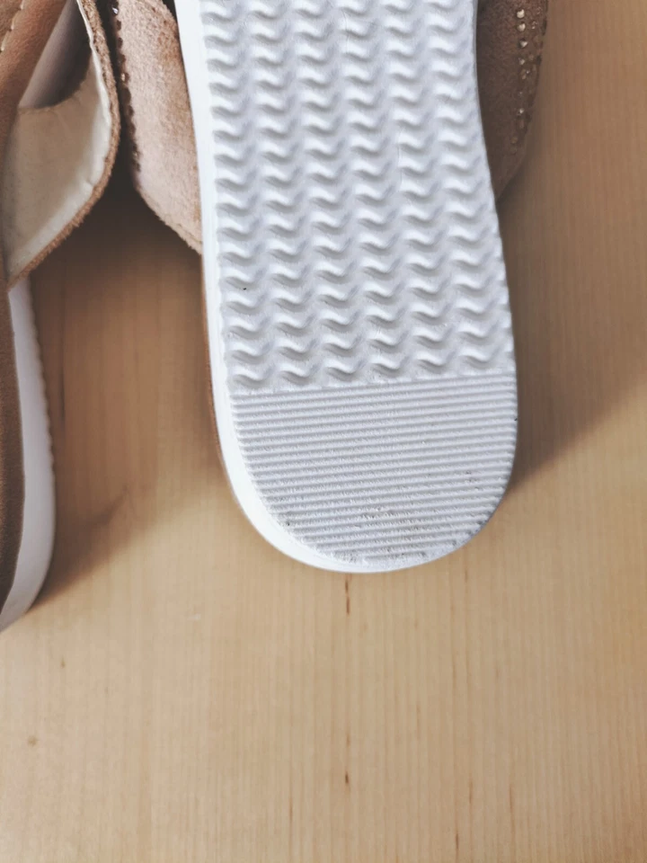 Mules Plates Femme Avec Noeud Marron Tongs Confortables Été Rue Princesse 38 - Photo 4/4