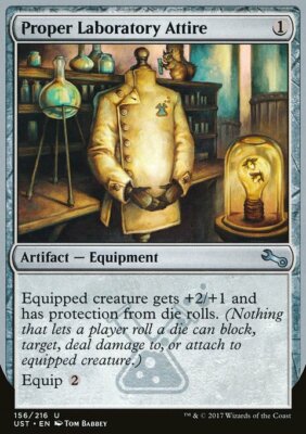 Magic the Gathering MTG Proper Laboratory Attire (156) Unstable   LP