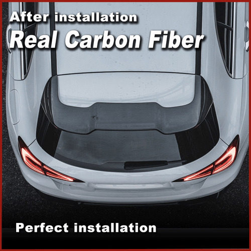 Carbon Heckspoiler Spoiler Abrisskante Lippe Passt für Mercedes W177 A200 A45 - Bild 5 von 12