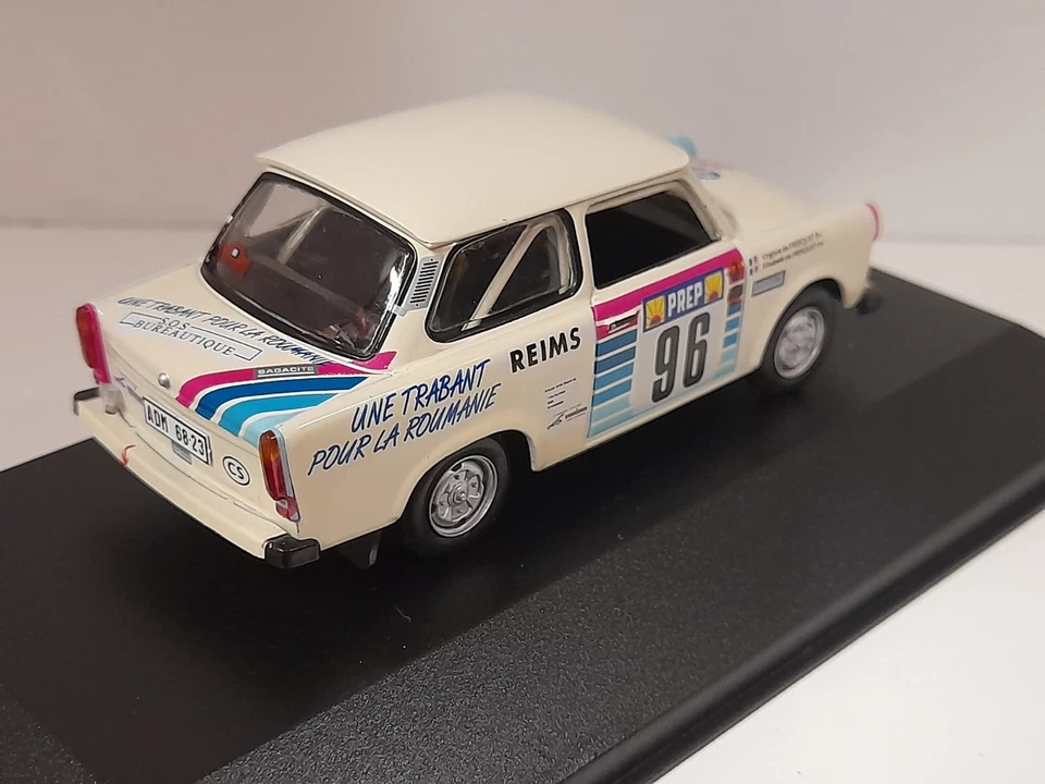 Ixo Ist083 Trabant 601 #96 Rally Montecarlo 1992 1/43 - Immagine 2 di 3