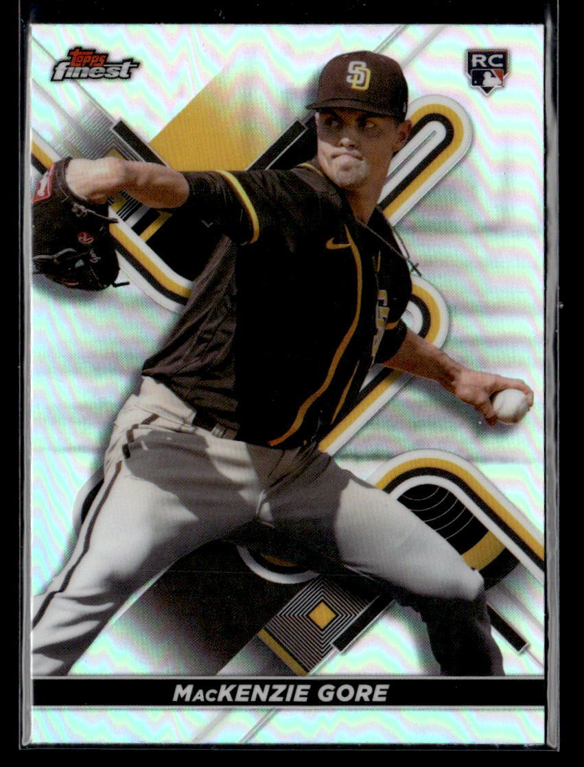 MacKenzie Gore RC - 2022 Topps Finest Refractors Rookie #22