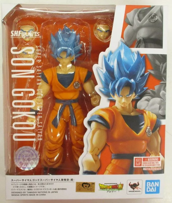 Action Figure Son Goku Super Sayajin God – Dragon Ball Super