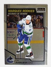OLLI JUOLEVI 2020-21 O-Pee-Chee Platinum Marquee Rookies #189 Vancouver Canucks